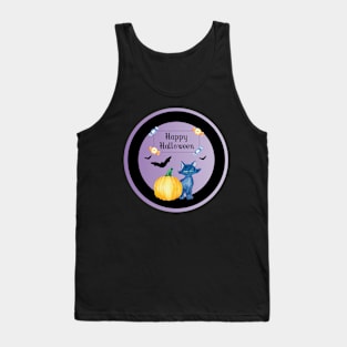 Happy Halloween Cat Tank Top